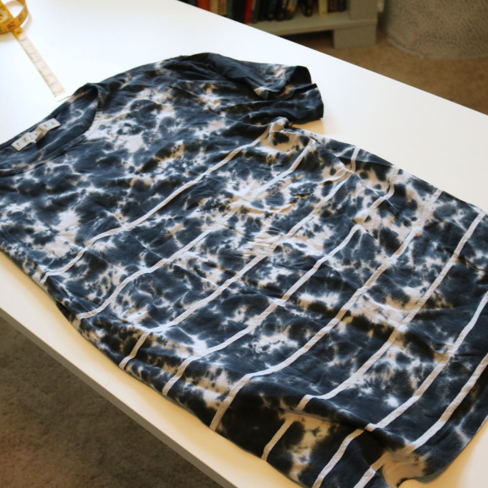 Ezekiel Tie Dye Striped Tee